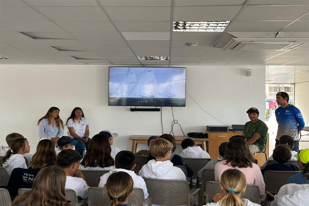 Es Nàutic- Clínic Optimist Sub-13 al CN Arenal de Mallorca