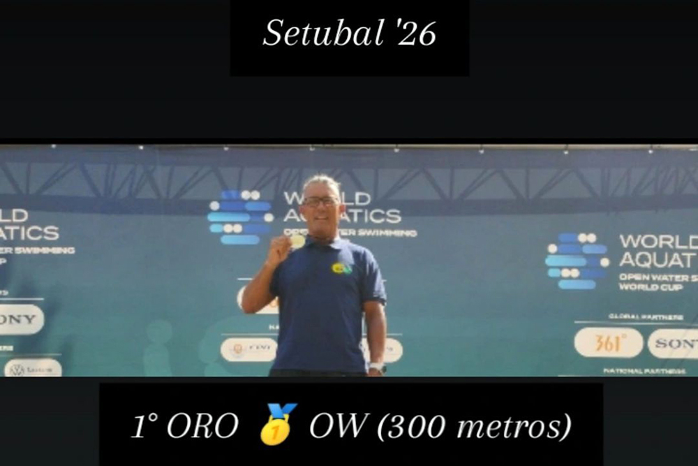 Luís Ángel Portella - Copa del Mundo de Aguas Abiertas de Setúbal-Oro 300 m
