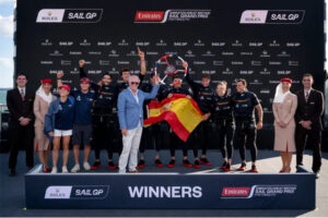 Joan Cardona y Los Gallos enlazan dos triunfos SailGP